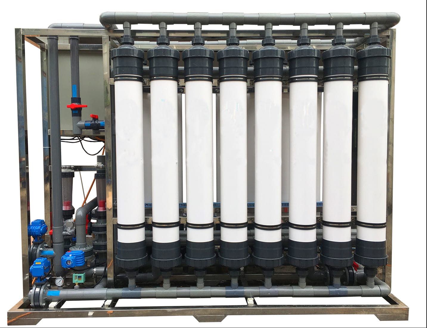 Saatte 15 ton içi boş ultrafiltrasyon maden suyu ekipmanı (4)